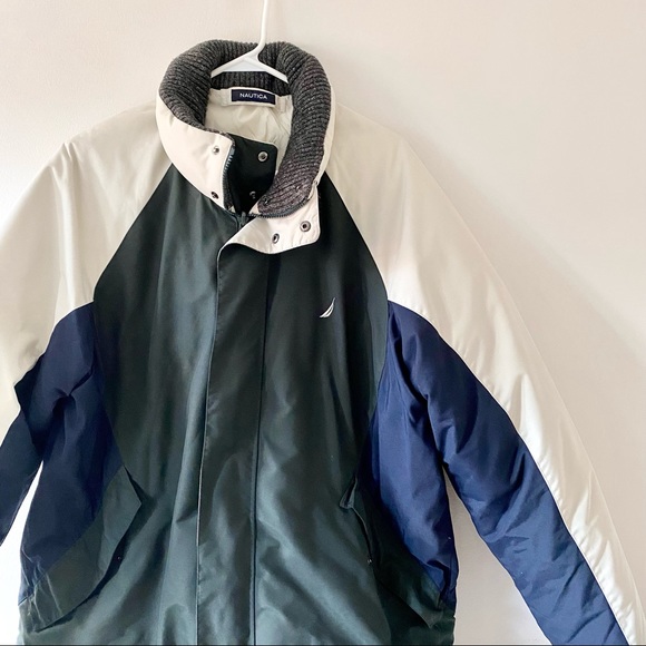 NAUTICA Men’s winter puffer jacket size Large - Picture 2 of 10